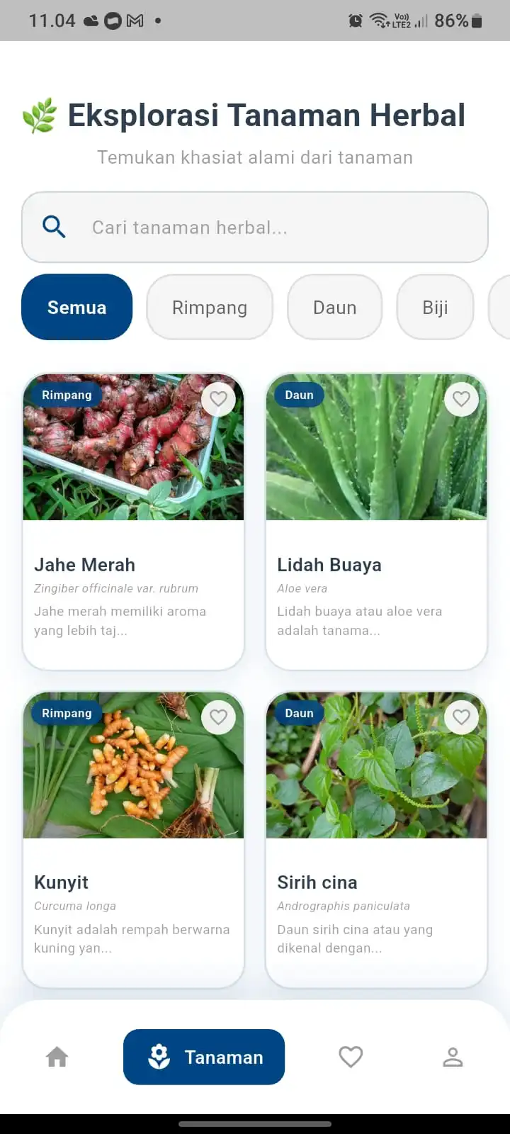 Profil Pengguna Herbal